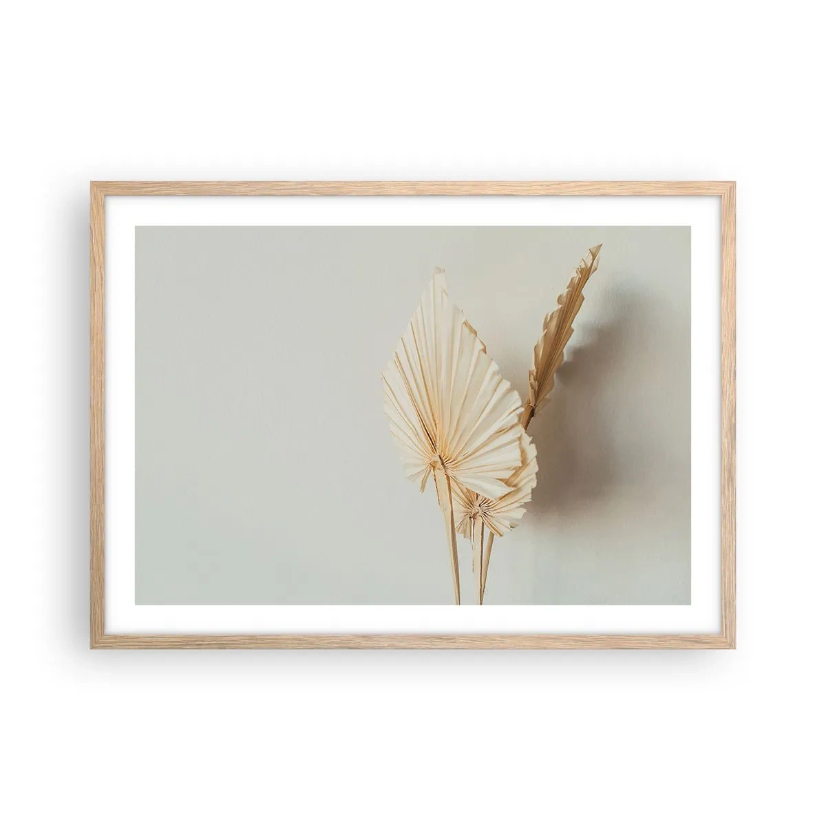 Poster in einem Rahmen aus heller Eiche - Wenn Sie Erleichterung brauchen - 70x50 cm