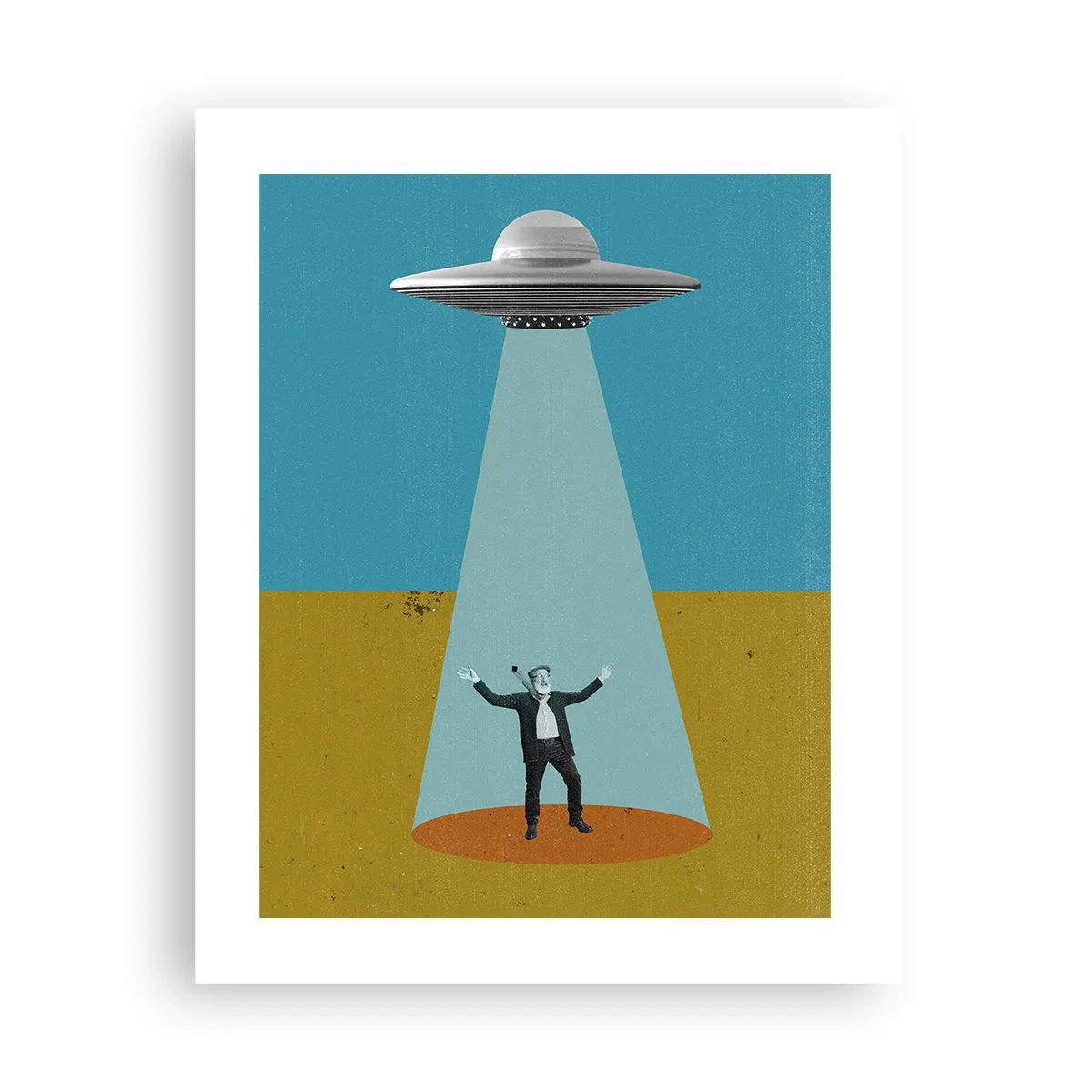 Poster - Nahe Begegnung - 40x50 cm