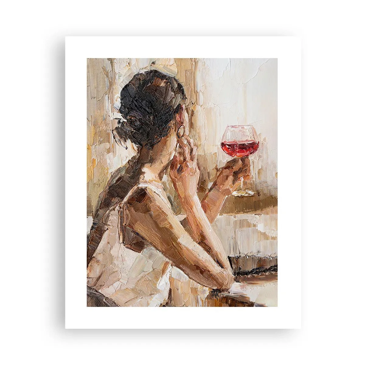 Poster - Der Geschmack eines guten Moments - 40x50 cm