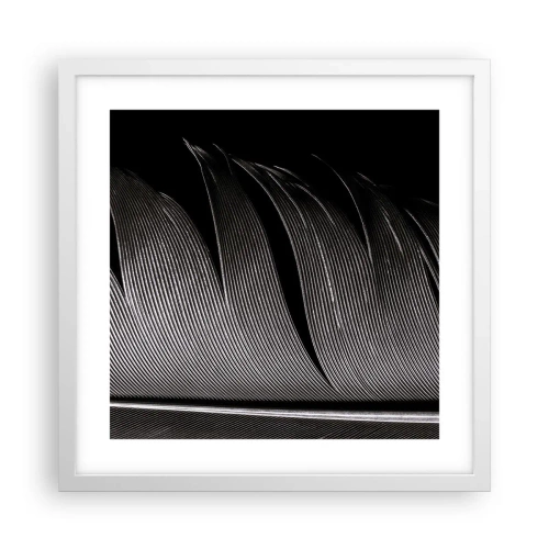 Poster in einem weißen Rahmen - Stift – ein wunderbares Design - 40x40 cm