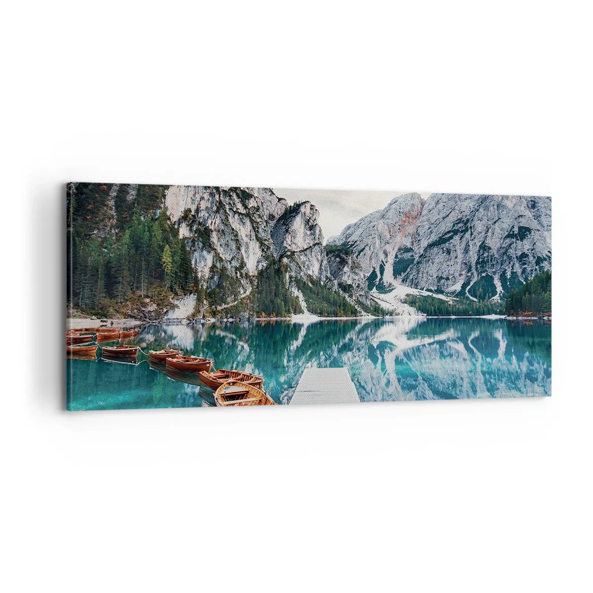 Bild auf Leinwand - Leinwandbild - Wir zeigen Ihnen Schönheit - 100x40 cm
