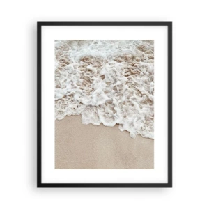 Poster in einem schwarzem Rahmen - Ich komme gleich wieder - 40x50 cm