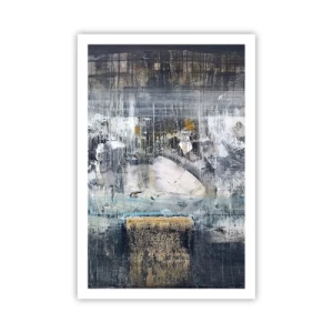 Poster - Wie auf Eis, wie nach Dezember - 61x91 cm