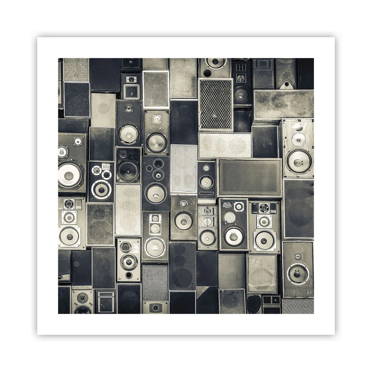 Poster - Und es ist alles in Ordnung - 50x50 cm