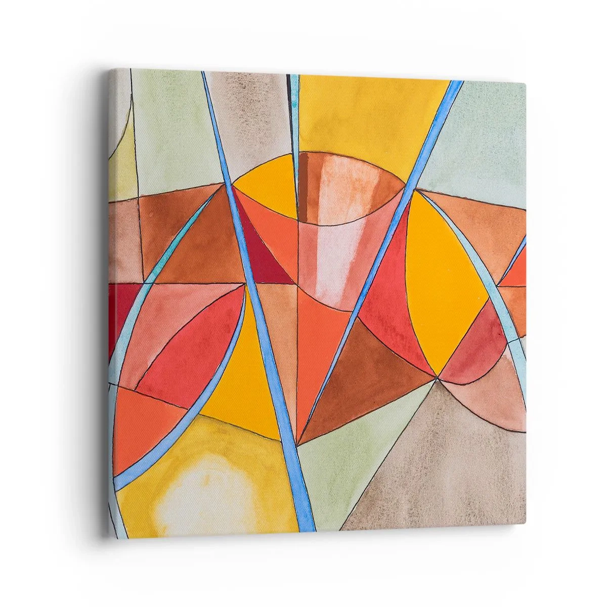 Bild auf Leinwand - Leinwandbild - Das Karussell, das Traumkarussell - 40x40 cm