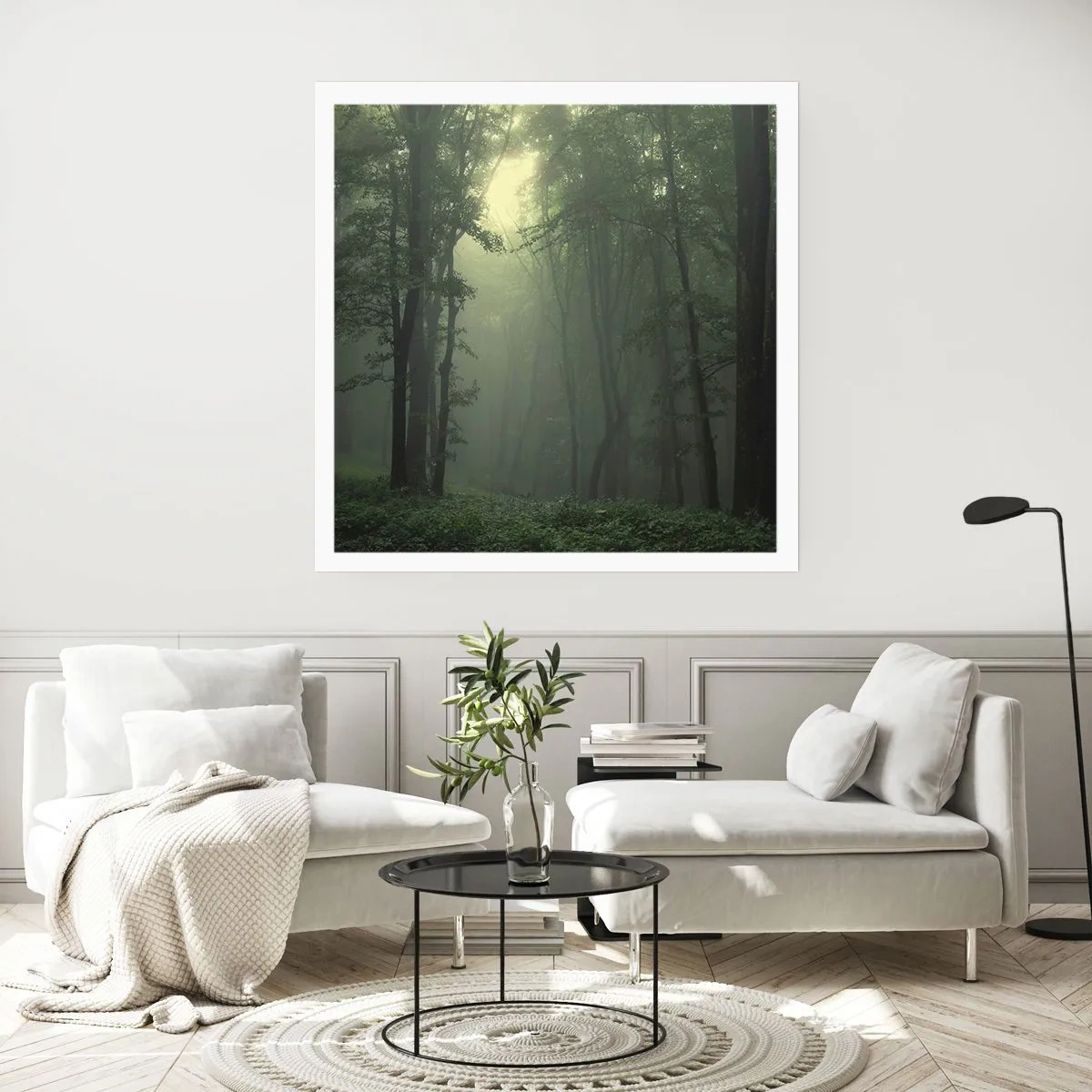 Poster - Bevor er aufwacht - 50x50 cm