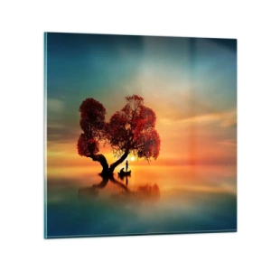 Glasbild - Bild auf glas - Oddaysons und die Stille der Weltlosen - 30x30 cm