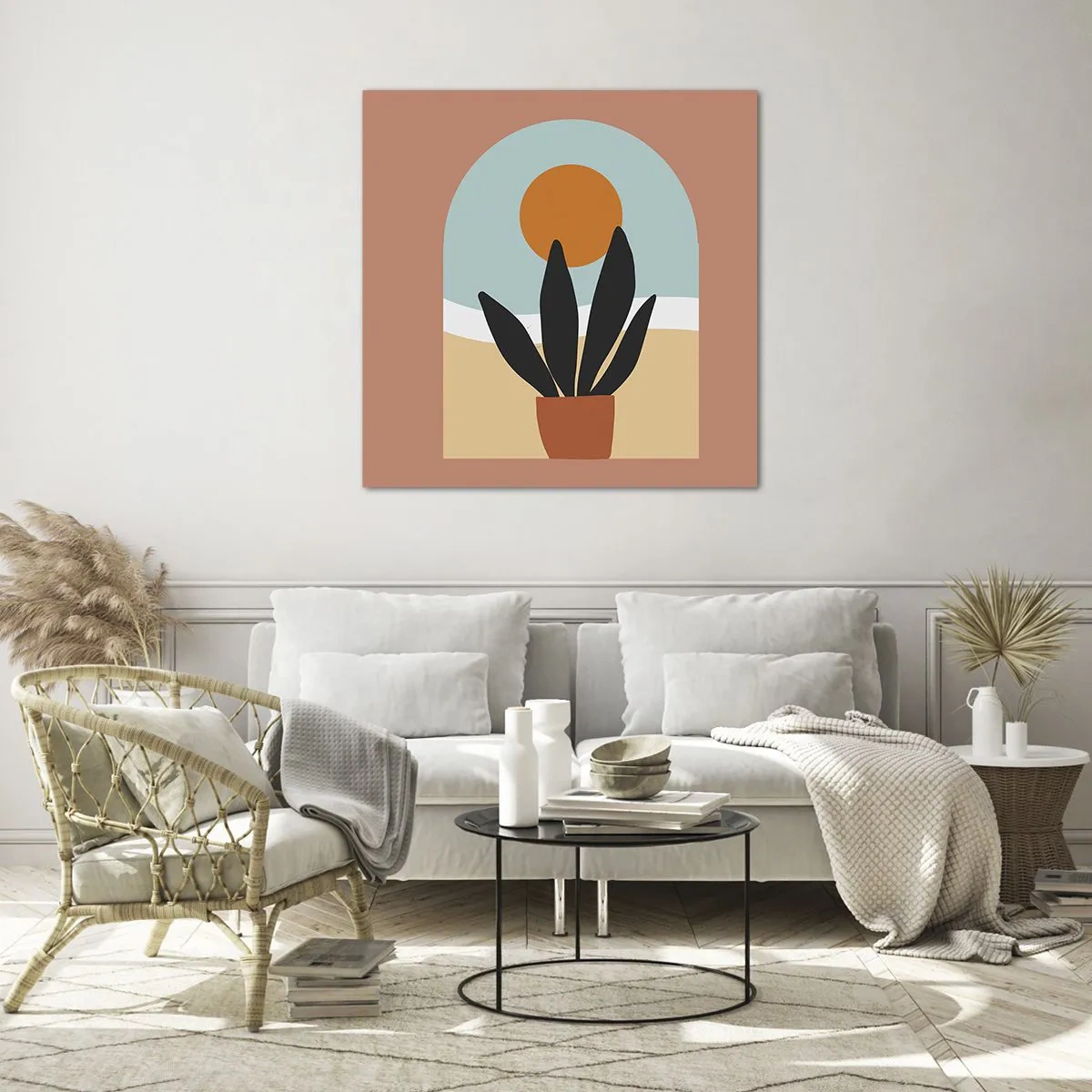 Glasbild - Bild auf glas - Kleine Freuden - 40x40 cm