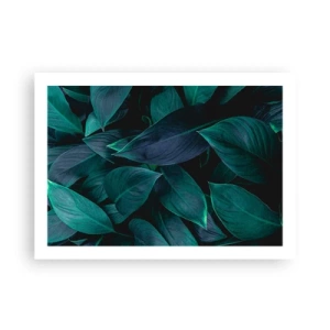 Poster - Grün in sich selbst - 70x50 cm