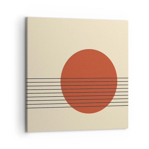 Bild auf Leinwand - Leinwandbild - Immer wieder und weiter - 50x50 cm