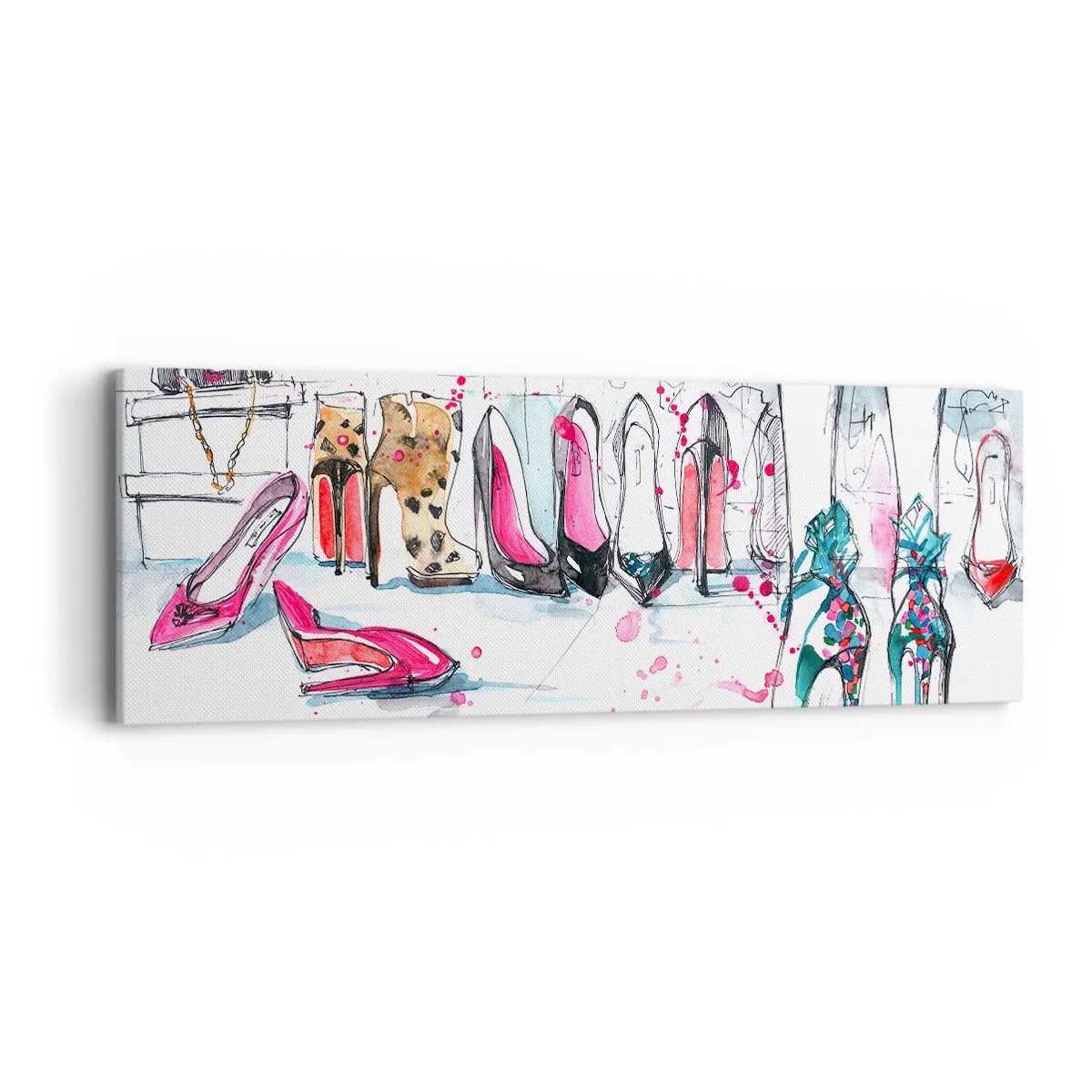 Bild auf Leinwand - Leinwandbild - Sesam, mach auf - 90x30 cm