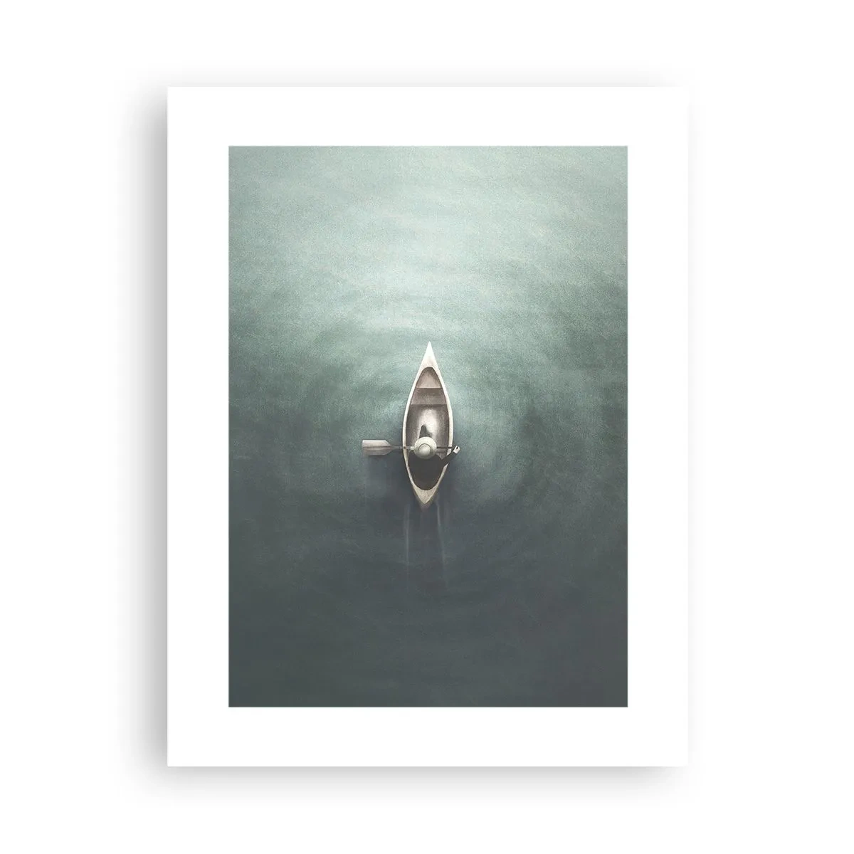 Poster - Durch den Mondsee - 30x40 cm