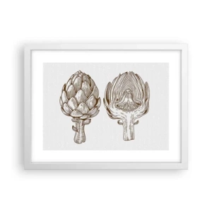 Poster in einem weißen Rahmen - Anatomie-Lektion - 40x30 cm