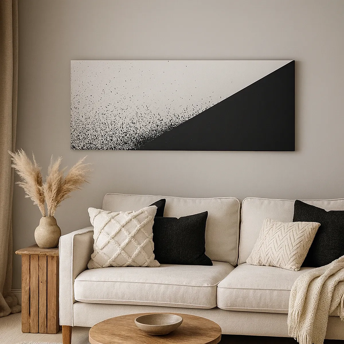 Bild auf Leinwand - Leinwandbild - Immer schneller, immer mehr - 30x30 cm