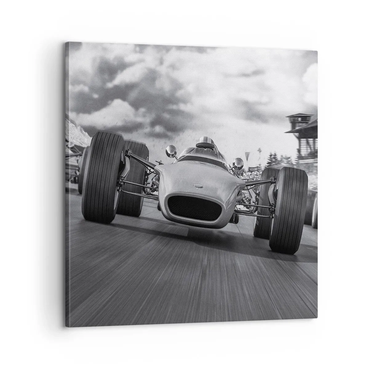 Bild auf Leinwand - Leinwandbild - Power ist da! - 60x60 cm