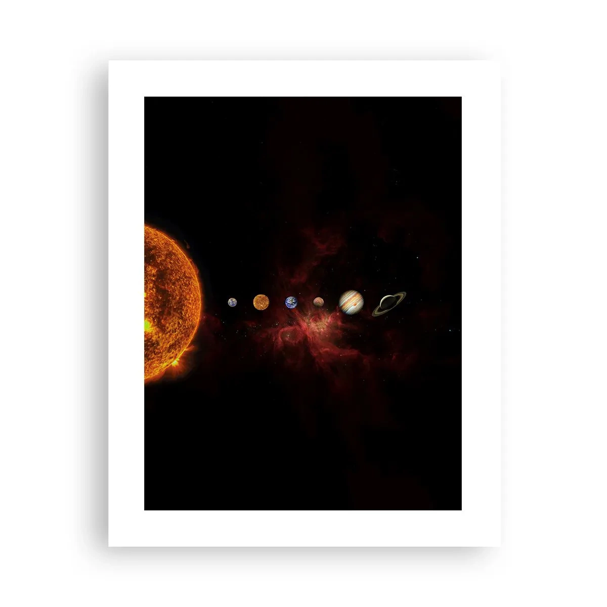 Poster - Unsere Nachbarschaft - 40x50 cm