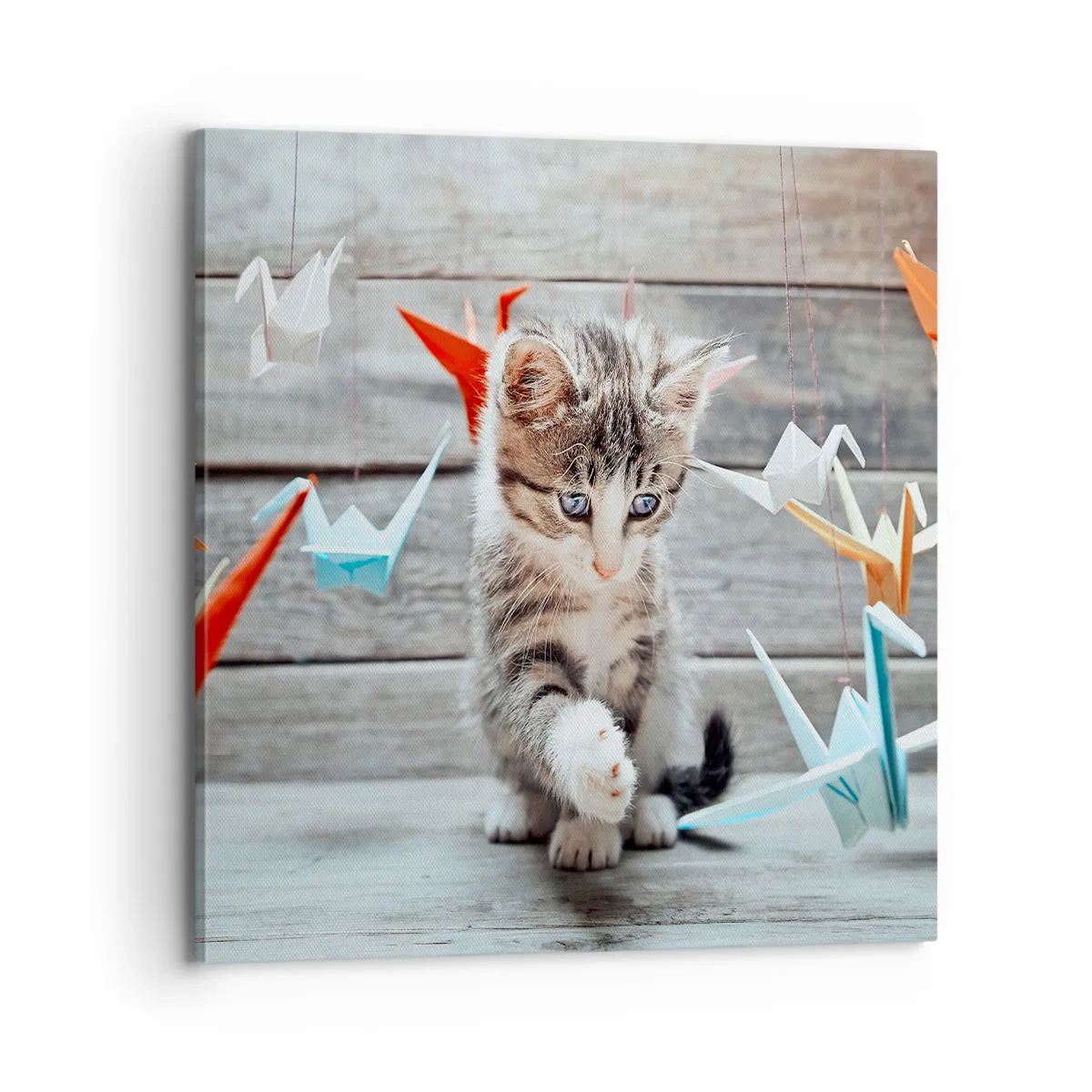 Bild auf Leinwand - Leinwandbild - Erste Stunde - 70x70 cm