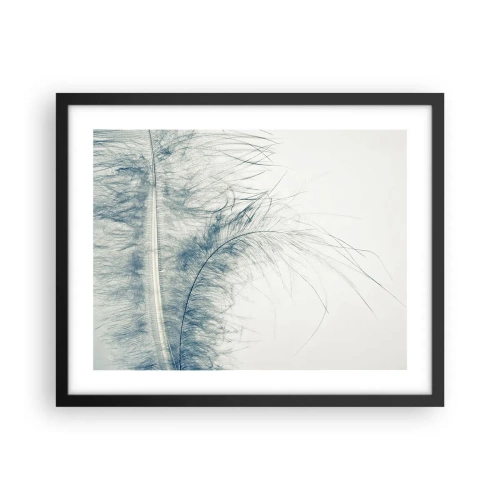 Poster in einem schwarzem Rahmen - Flüstern der Natur - 50x40 cm