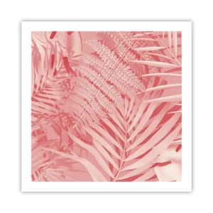 Poster - Rosa Konzept - 60x60 cm