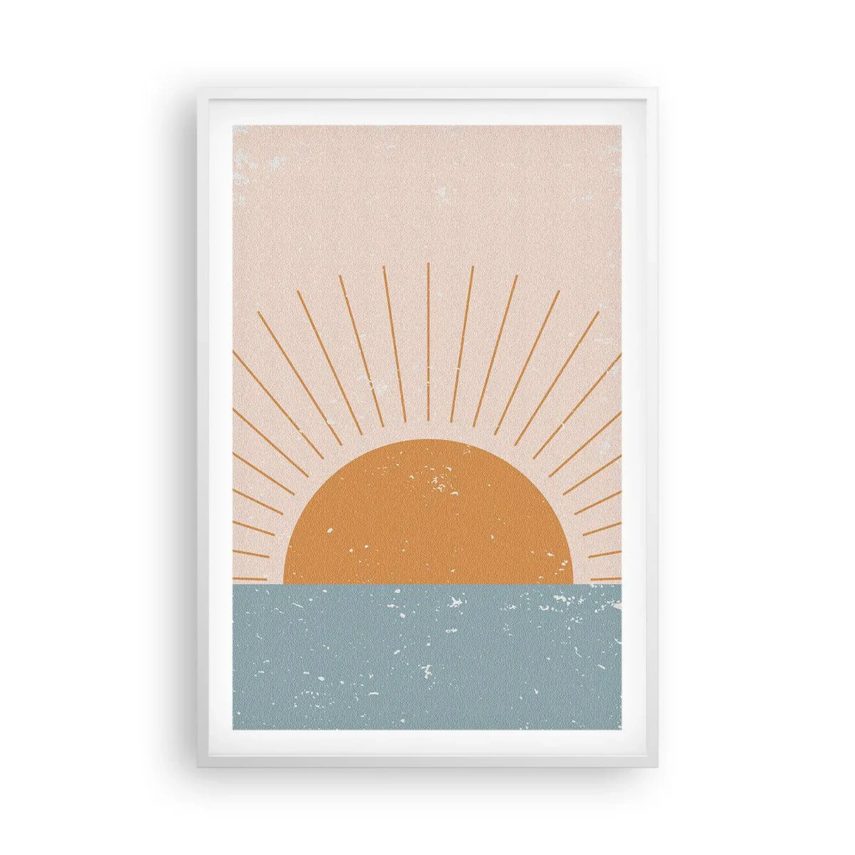 Poster in einem weißen Rahmen - Alltägliches Wunder - 61x91 cm