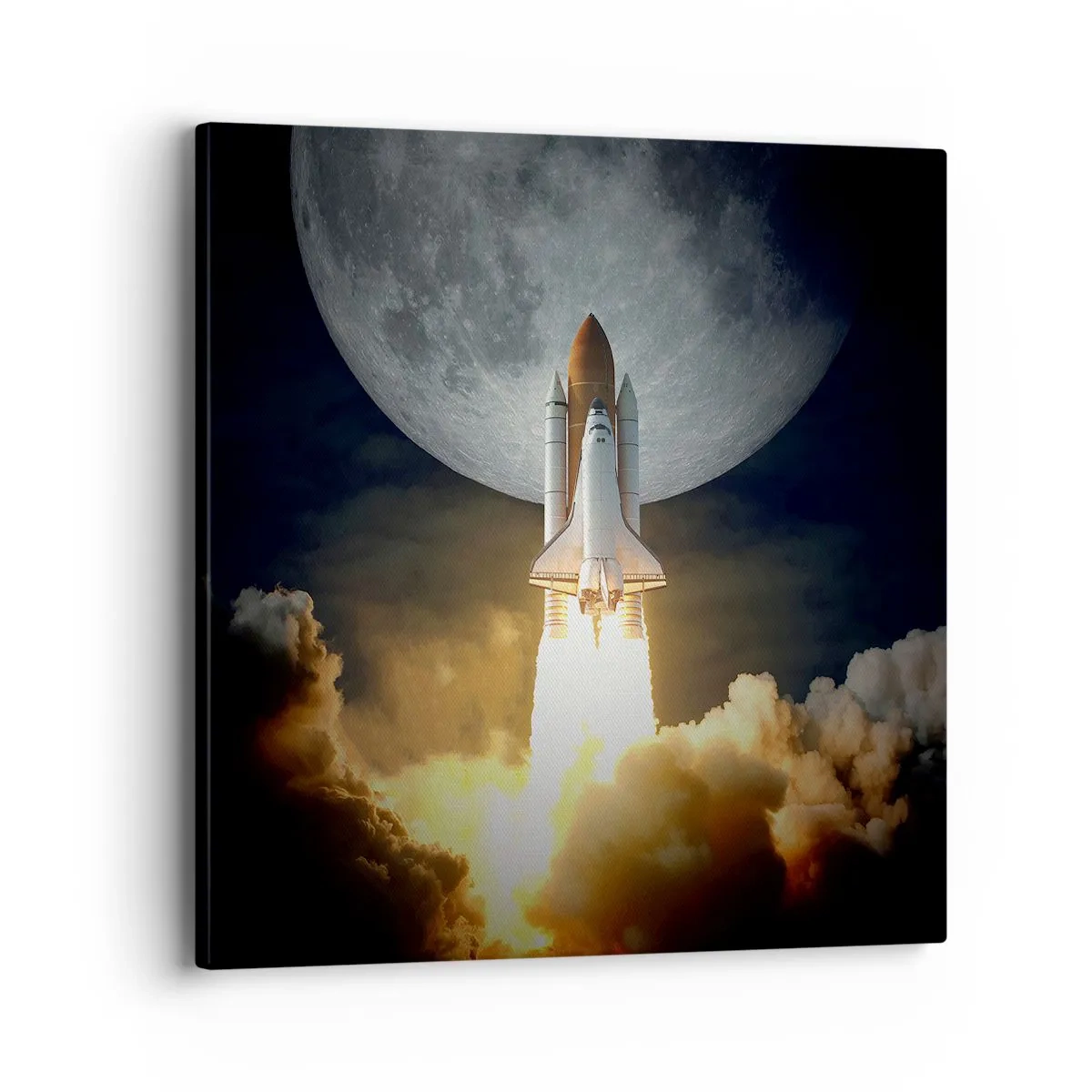 Bild auf Leinwand - Leinwandbild - Beginn eines überirdischen Abenteuers - 40x40 cm