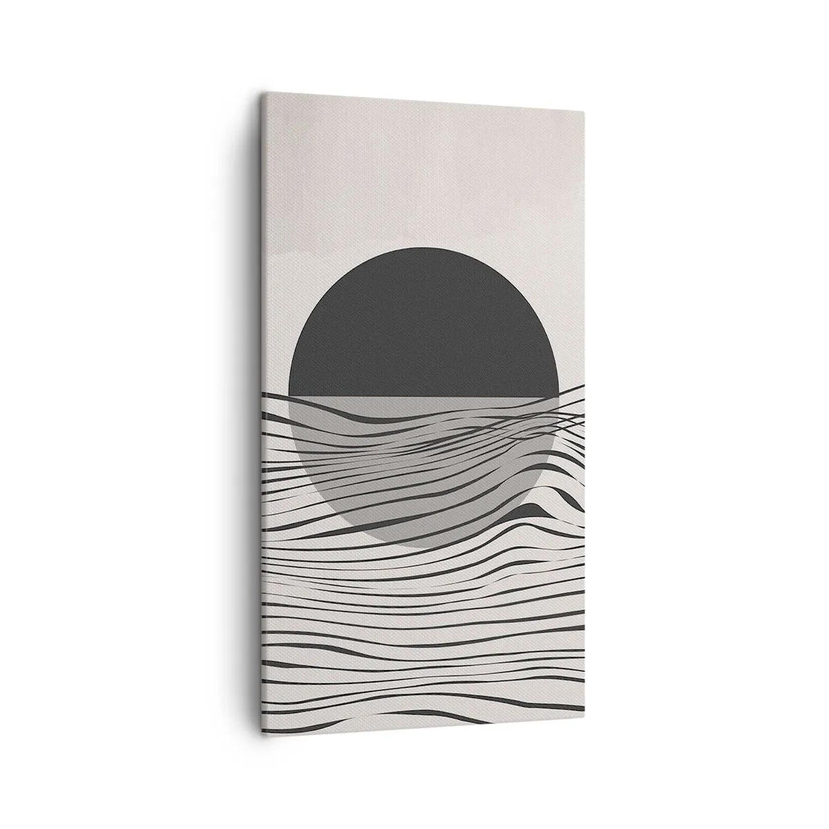 Bild auf Leinwand - Leinwandbild - Halbe Komposition - 45x80 cm