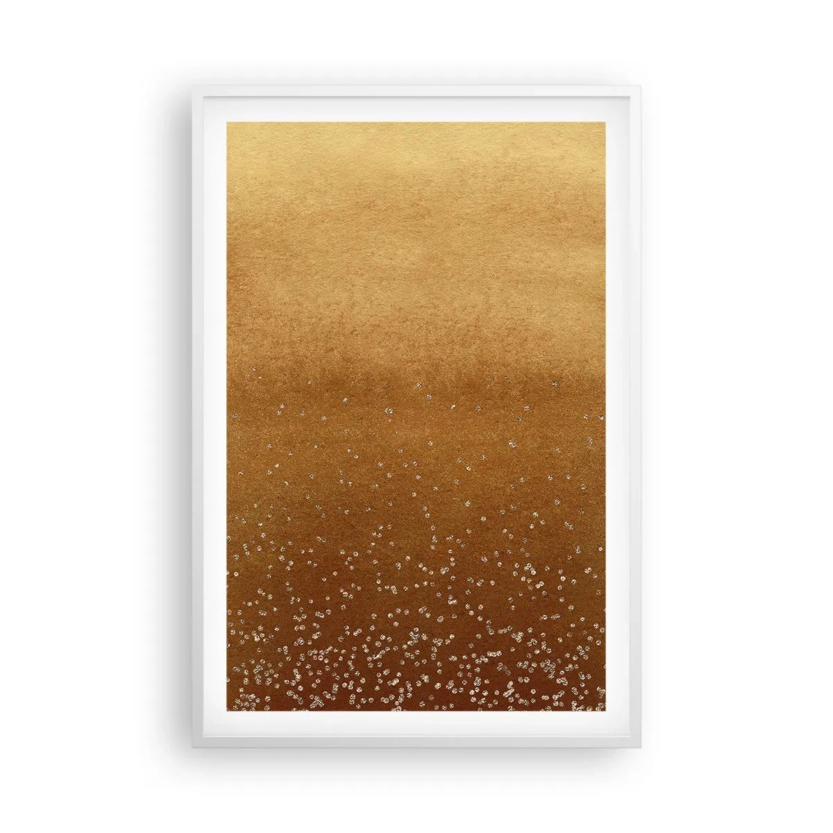 Poster in einem weißen Rahmen - Die Geburt des Lichts - 61x91 cm