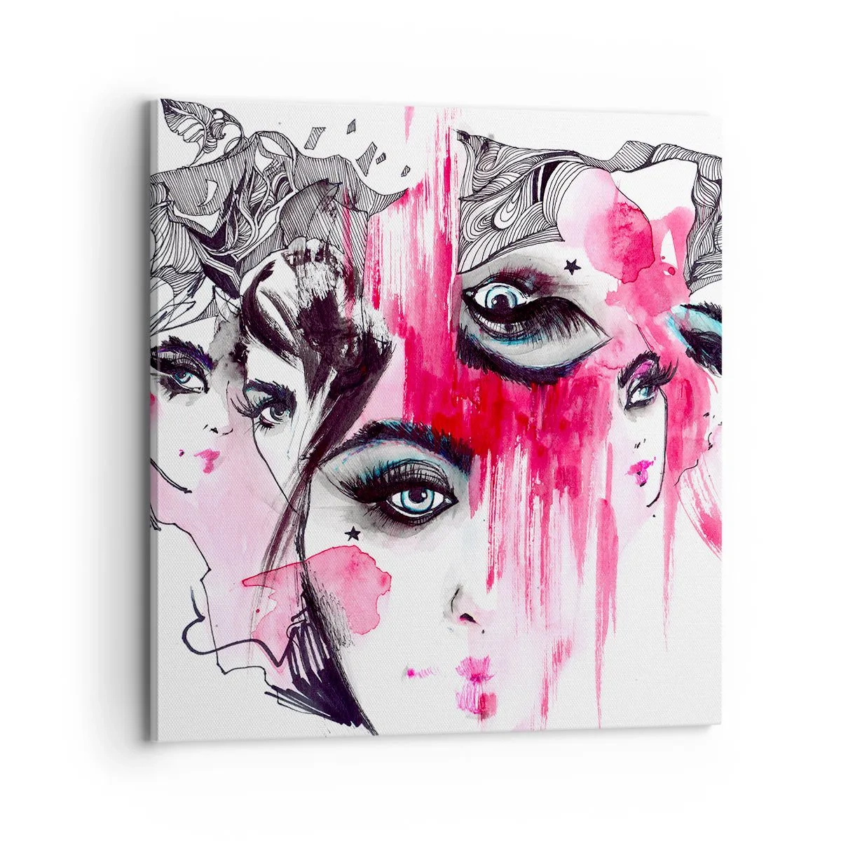 Bild auf Leinwand - Leinwandbild - , - 70x70 cm