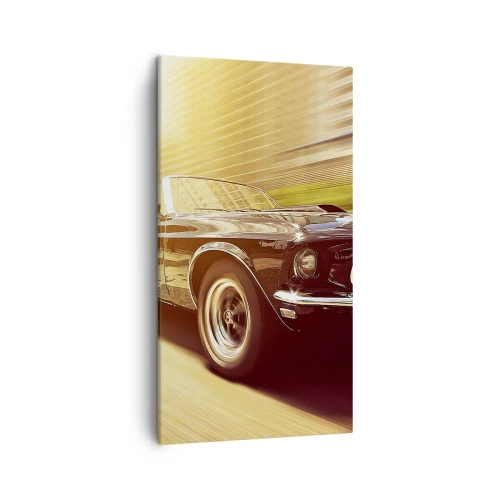 Bild auf Leinwand - Leinwandbild - 1967 - die Legende kehrt zurück - 45x80 cm