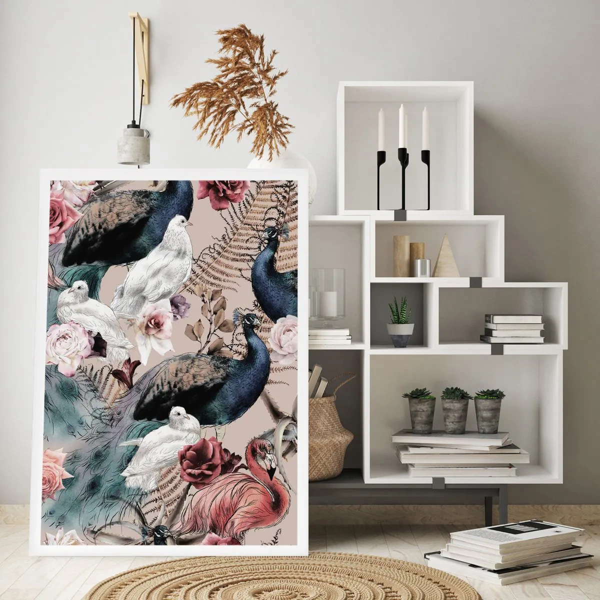 Poster - Im Schlossgarten - 70x100 cm