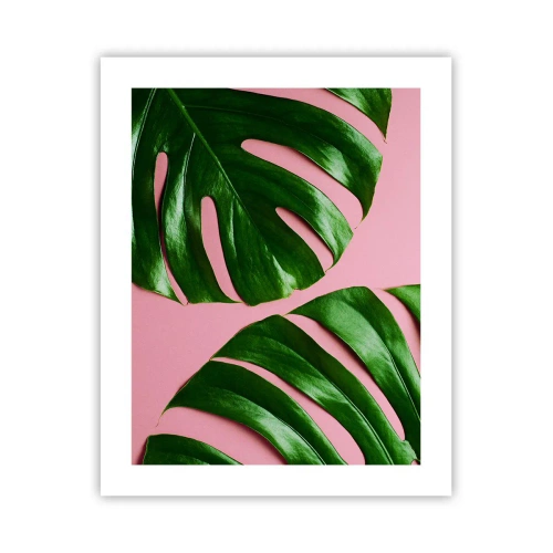 Poster - Rendezvous im Grünen - 40x50 cm