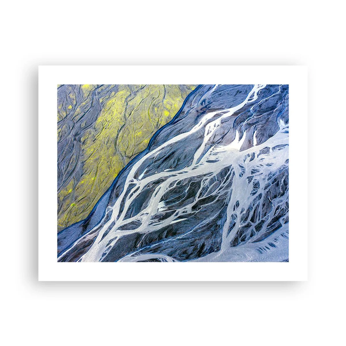 Poster - Felsmalereien der Natur - 50x40 cm