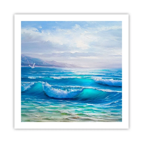 Poster - Es bringt Erleichterung - 60x60 cm