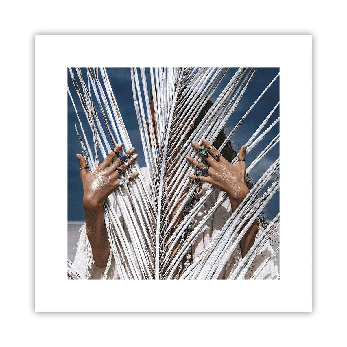 Poster - Das Mädchen des Schamanen? - 30x30 cm