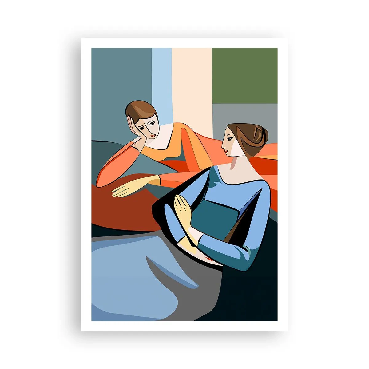 Poster - Moment der Zuversicht - 70x100 cm