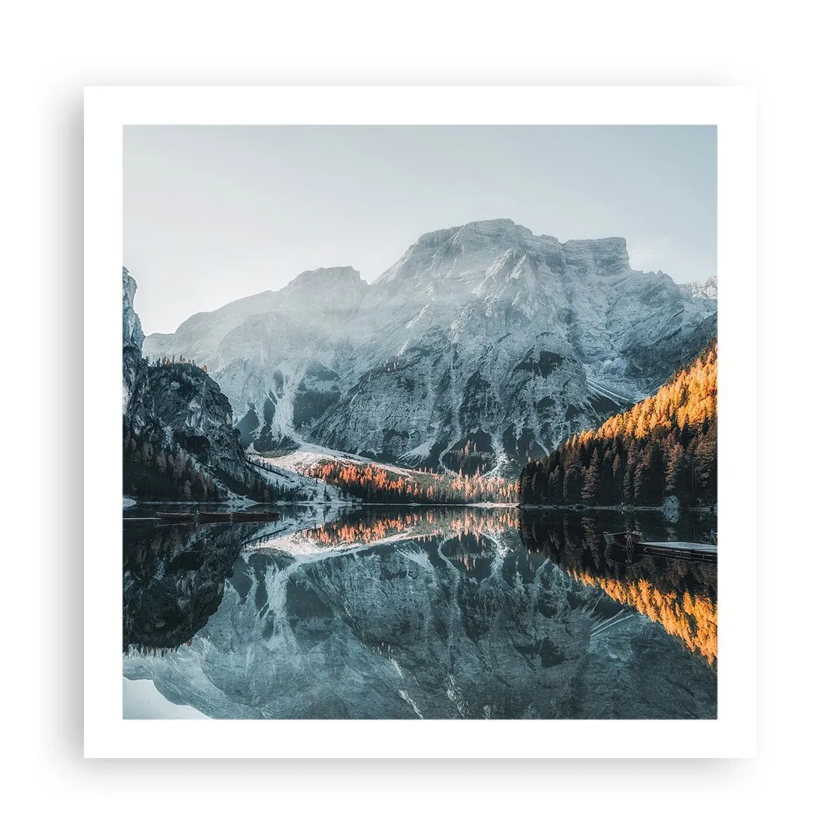 Poster - Spiegellandschaft - 60x60 cm