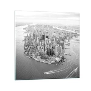 Glasbild - Bild auf glas - Und wie kann es man nicht lieben? - 70x70 cm