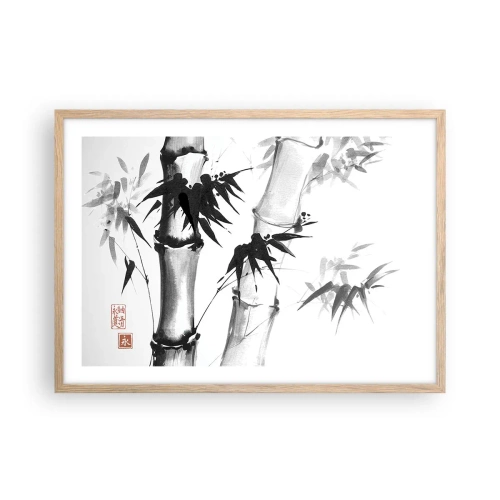 Poster in einem Rahmen aus heller Eiche - Dem Orient ganz nah - 70x50 cm