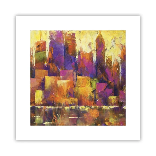 Poster - Metropolitische Komposition - 30x30 cm