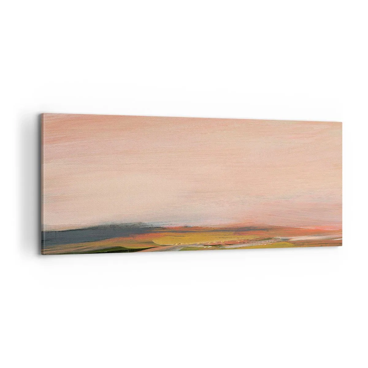 Bild auf Leinwand - Leinwandbild - In Rosatönen - 100x40 cm