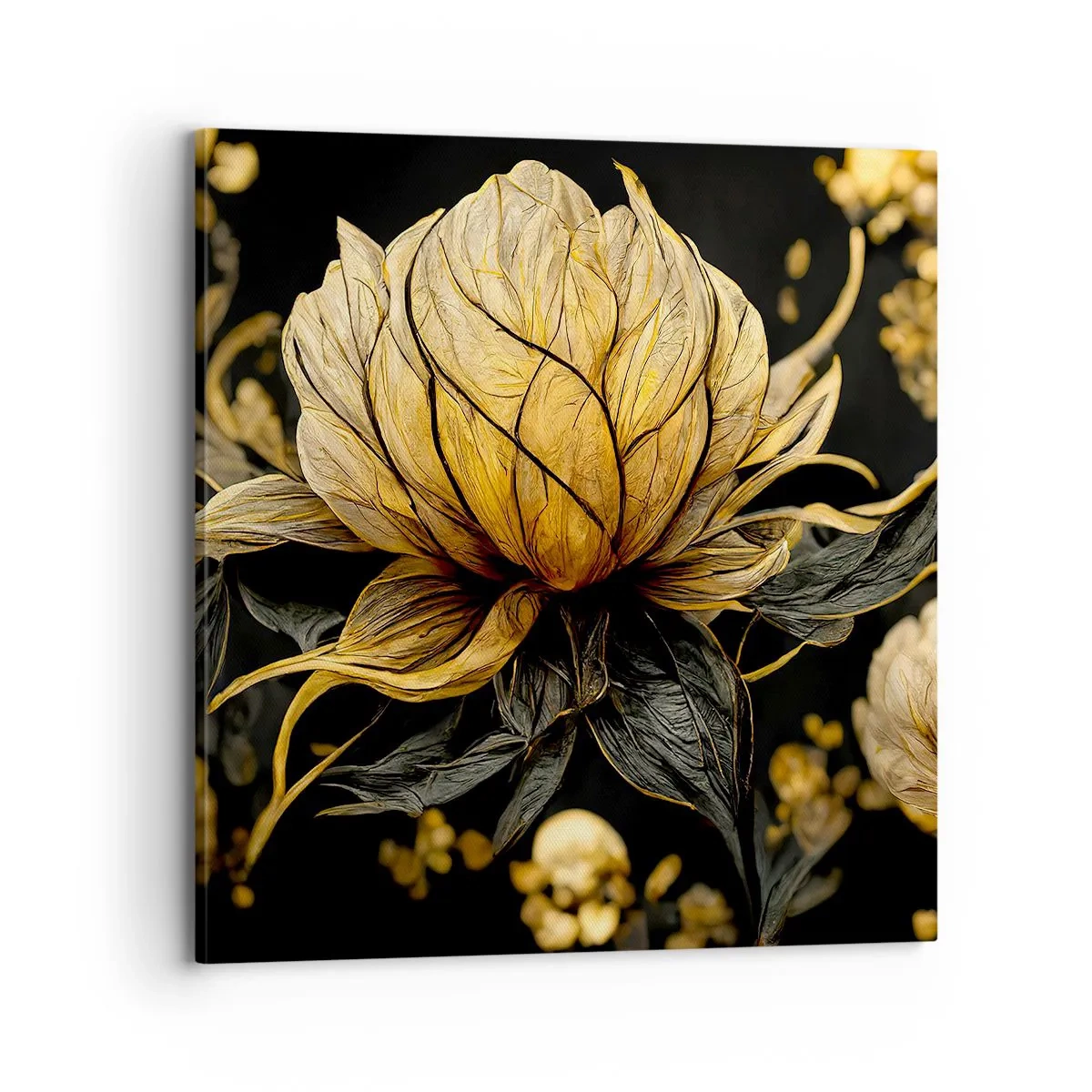 Bild auf Leinwand - Leinwandbild - Subtile Zerbrechlichkeit - 70x70 cm