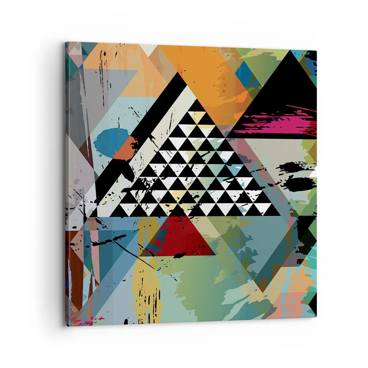 Bild auf Leinwand - Leinwandbild - Wie einfach ist es - 60x60 cm