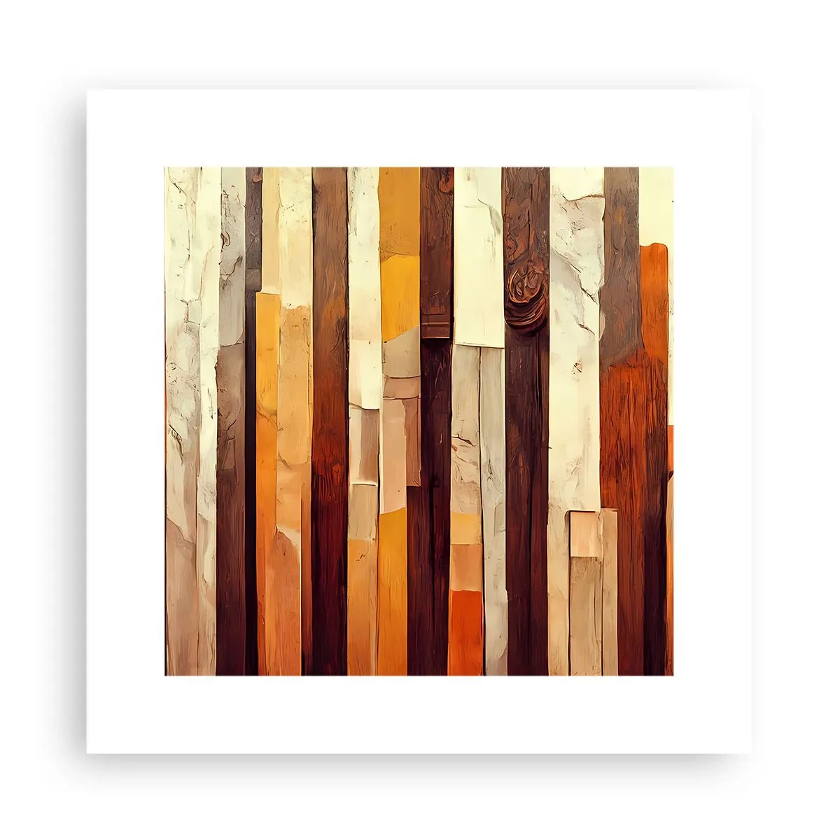 Poster - Hymne der Waldbäume - 30x30 cm