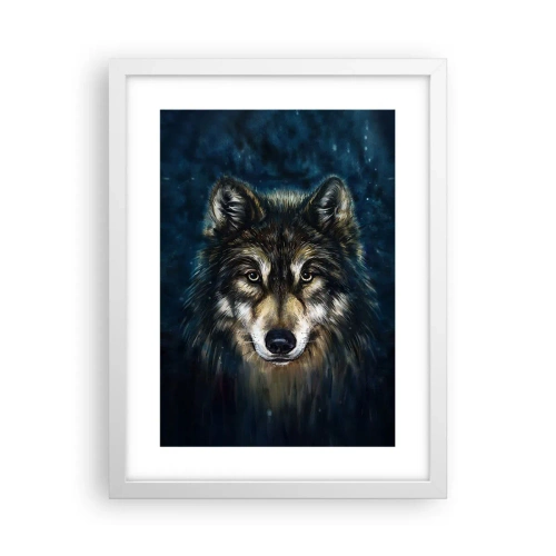 Poster in einem weißen Rahmen - Alpha? Und Omega - 30x40 cm