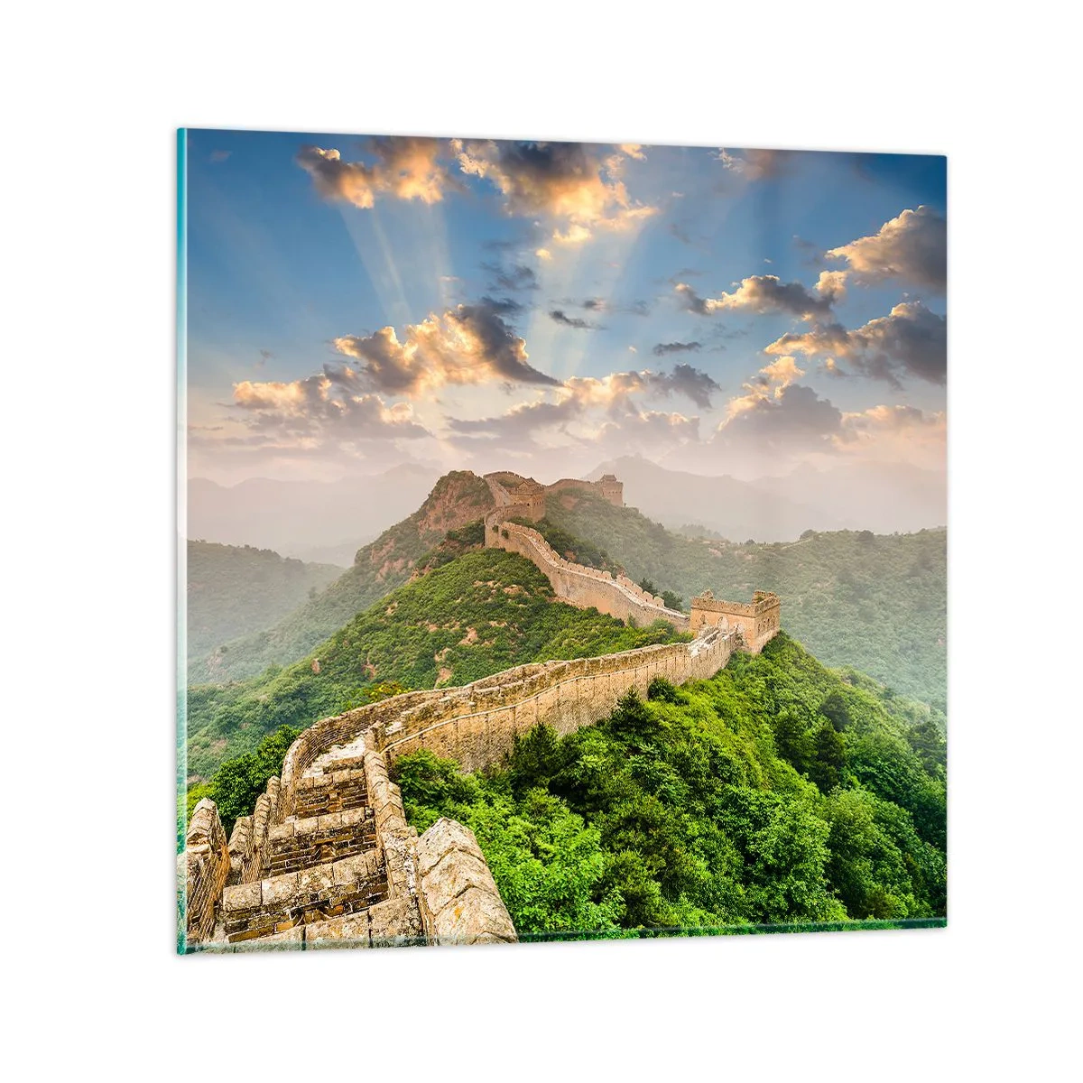 Glasbild - Bild auf glas - Ewige Größe - 50x50 cm