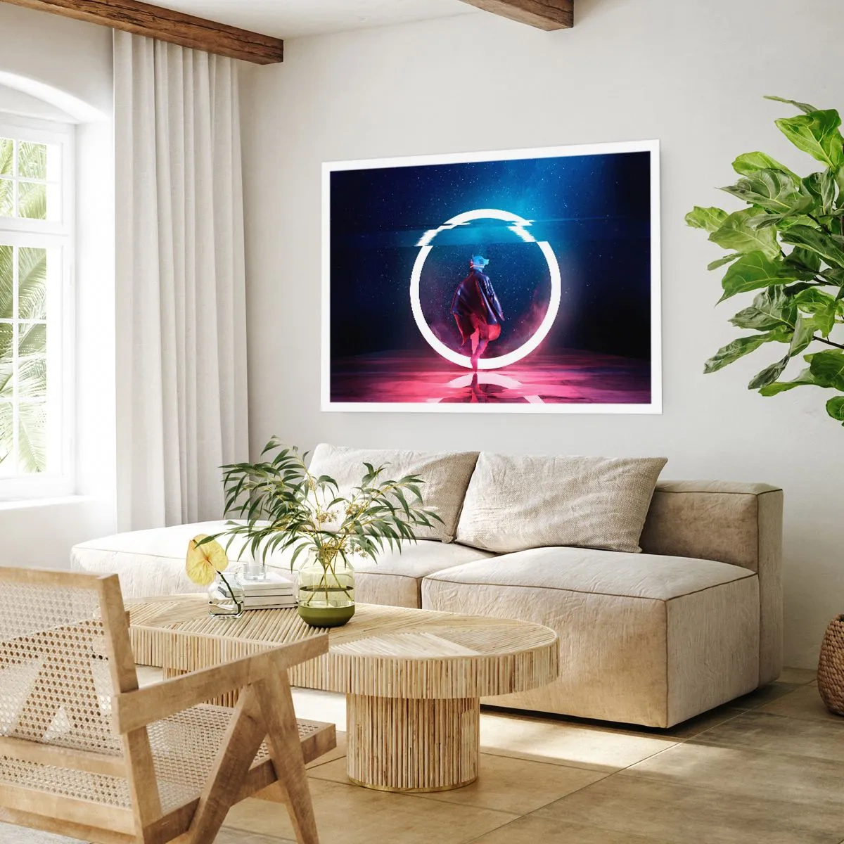 Poster - Zwischen den Welten - 50x40 cm