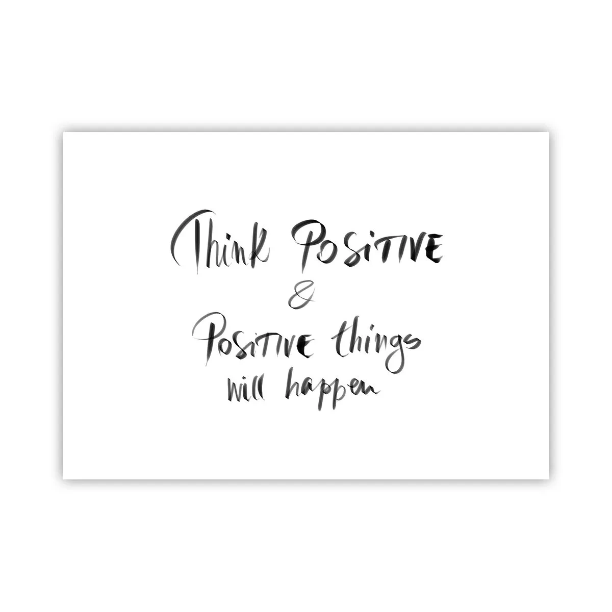 Poster - Wie soll man leben? - 70x50 cm