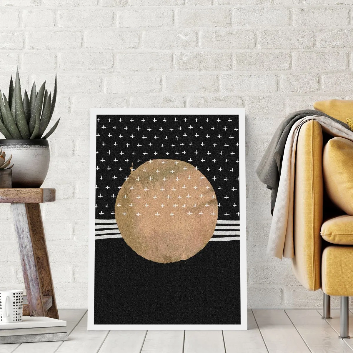 Poster - Komposition: Galaxienflagge - 61x91 cm