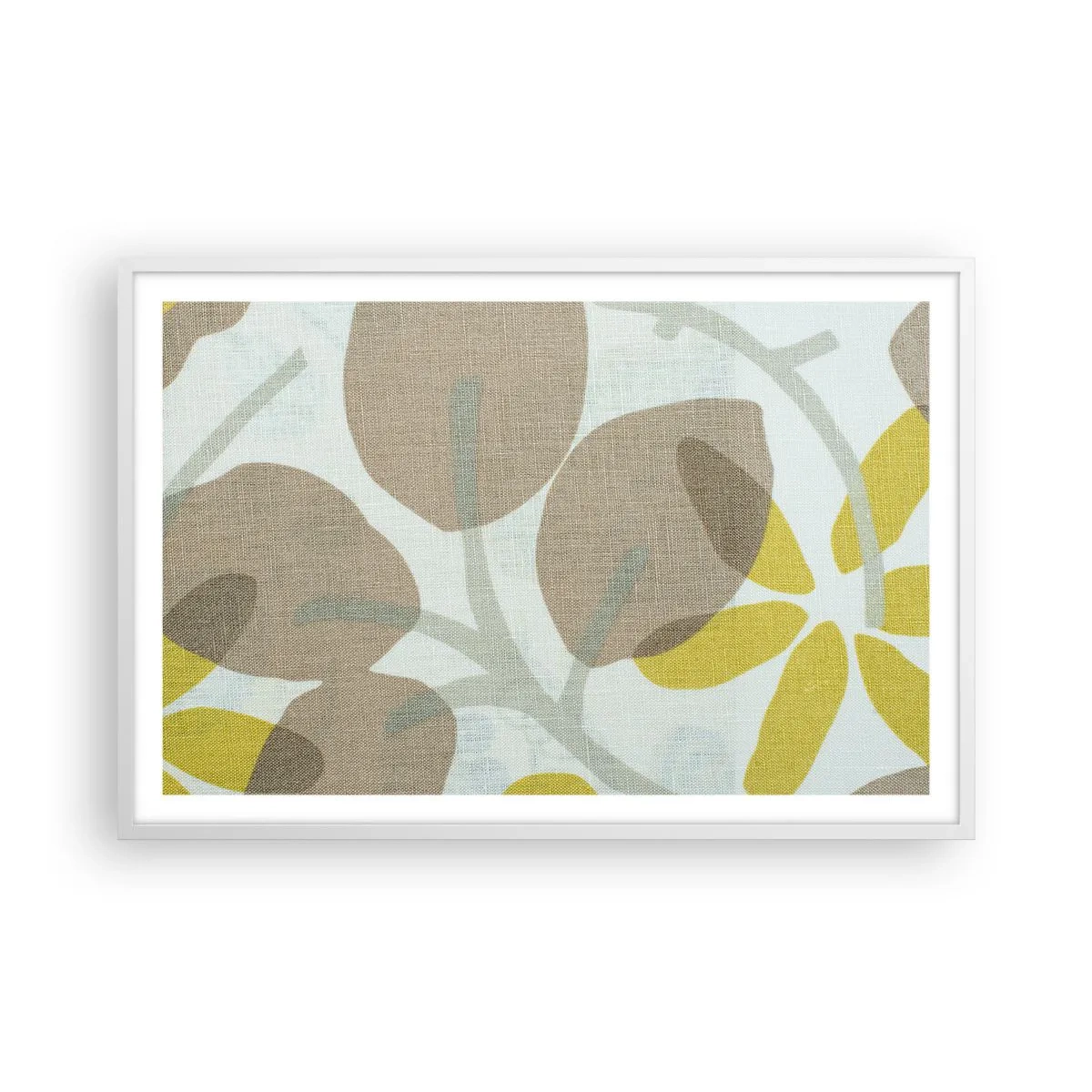 Poster in einem weißen Rahmen - Komposition in voller Sonne - 91x61 cm