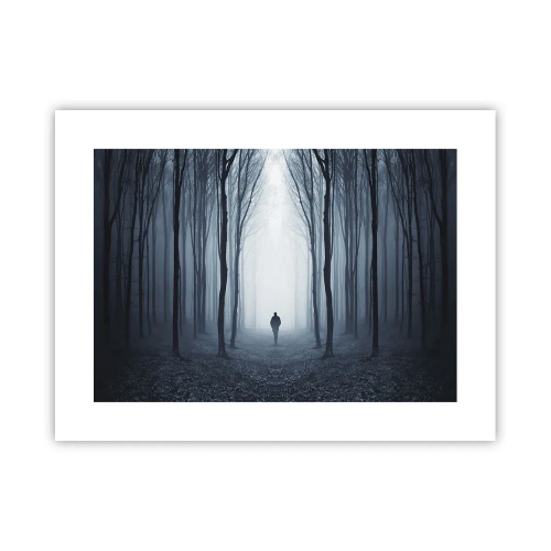 Poster - Alles einfach und übersichtlich - 40x30 cm